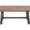 Coffee Tables-Kirkland's Home Natural Wood Sawhorse Coffee Table, 42X24 In. Tan