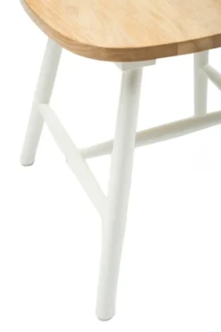 Dining Chairs-Kirkland's Home Natural Wooden Dining Chairs, Set Of 2 White