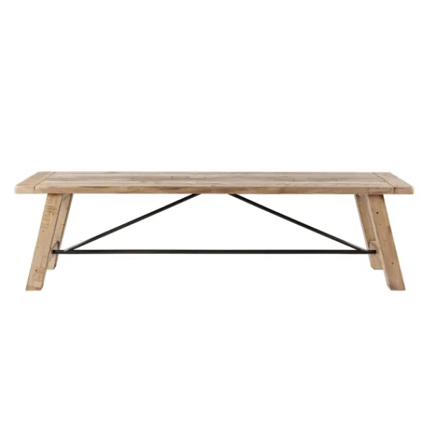 Benches & Ottomans-Kirkland's Home Natural Wooden Sonoma Dining Bench Tan