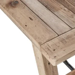 Benches & Ottomans-Kirkland's Home Natural Wooden Sonoma Dining Bench Tan