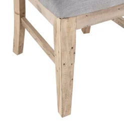 Dining Chairs-Kirkland's Home Natural Wooden Sonoma Dining Chairs, Set Of 2 Gray
