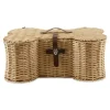 Baskets & Boxes-Kirkland's Home Natural Woven Bone Shaped Basket, 17 In. Tan
