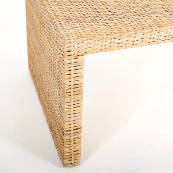Coffee Tables-Kirkland's Home Natural Woven Rat Coffee Table Tan