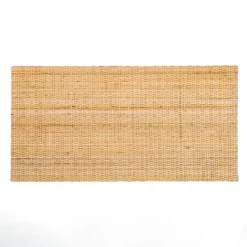 Coffee Tables-Kirkland's Home Natural Woven Rat Coffee Table Tan