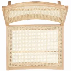 Accent Chairs-Kirkland's Home Natural Woven Rat Low-Slung Accent Chair Tan