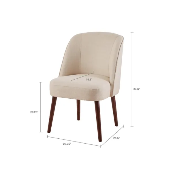Dining Chairs-Kirkland's Home Natural Wraparound Back Dining Chair Tan