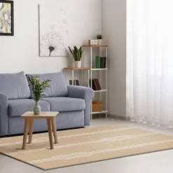 Outdoor Rugs-Kirkland's Home Nautical Rope Indoor/Outdoor Area Rug, 2X3 Tan