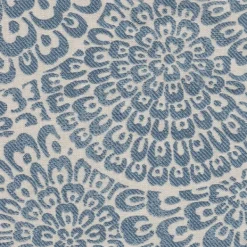 Dining Chairs-Kirkland's Home Navy And Cream Floral Parsons Chairs, Set Of 2 Blue/Tan