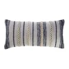 Pillows-Kirkland's Home Navy And White Braided Accent Pillow Blue