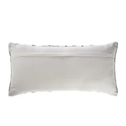 Pillows-Kirkland's Home Navy And White Braided Accent Pillow Blue