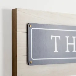 Wall Quotes & Signs-Kirkland's Home Navy And White This Is Us Wall Plaque Blue/White