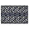 Kitchen & Floor Mats-Kirkland's Home Navy Boho Lace Pattern Floor Mat Blue