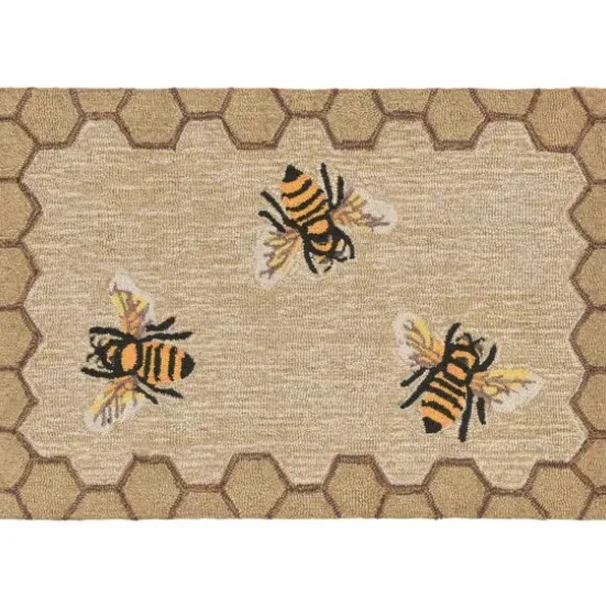 Outdoor Rugs-Kirkland's Home Navy Caden Outdoor Area Rug, 6X9 Blue/White