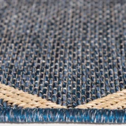 Outdoor Rugs-Kirkland's Home Navy Diamond Indoor/Outdoor Area Rug, 5X7 Blue