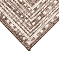 Outdoor Rugs-Kirkland's Home Navy Linear Macy Indoor/Outdoor Area Rug, 7X9 Blue