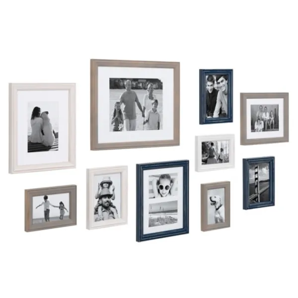 Gallery Wall Frames-Kirkland's Home Navy 10-Pc. Gallery Wall Picture Frame Set