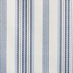Curtains & Drapes-Kirkland's Home Navy Stripe Ricci Blackout Curtain Shade, 23 In. Blue