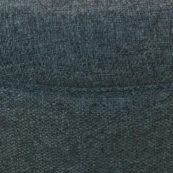 Benches & Ottomans-Kirkland's Home Navy Upholstered Round Storage Ottoman Blue