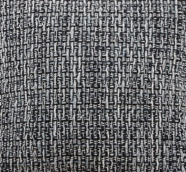 Pillows-Kirkland's Home Navy Woven Texture Tassels Throw Pillow Blue/White