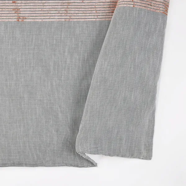 Duvets-Kirkland's Home Neapolitan Gray 3-Pc. Queen Duvet Set Gray/White/Pink