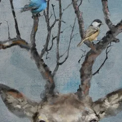 Canvas Art-Kirkland's Home Nearest And Dearest Canvas Art Print Gray/Blue