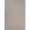 Outdoor Rugs-Kirkland's Home Neutral Bordered Lattice Outdoor Area Rug, 5X7 Gray
