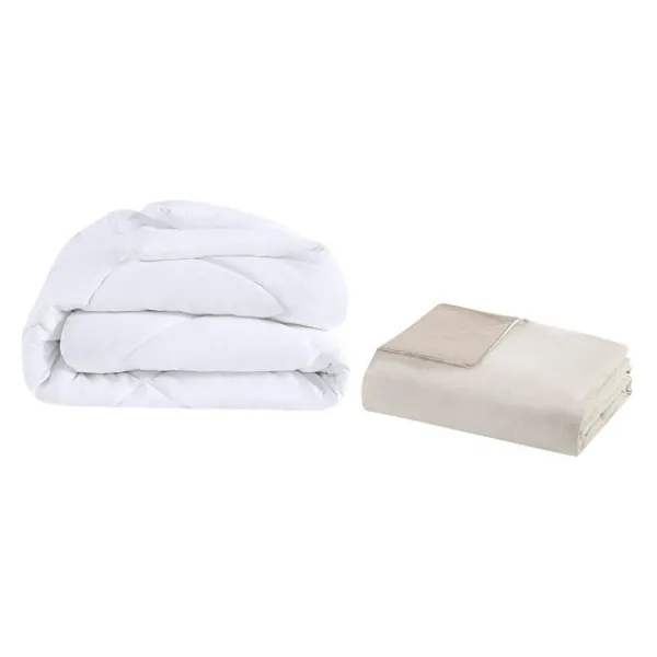 Comforters-Kirkland's Home Neutral Holland 5-Pc. Full/Queen Comforter Set Tan