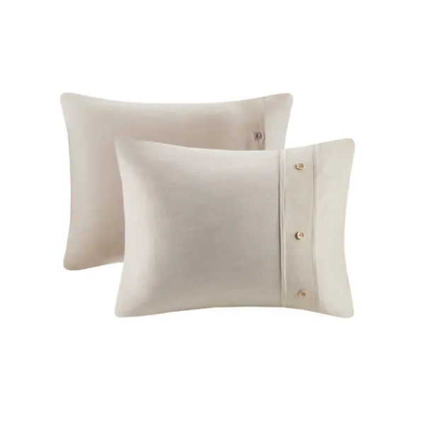 Comforters-Kirkland's Home Neutral Holland 5-Pc. Full/Queen Comforter Set Tan
