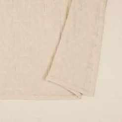 Bedspreads & Coverlets-Kirkland's Home Neutral Maren Full/Queen Bed Blanket Tan