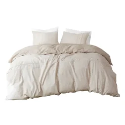 Duvets-Kirkland's Home Neutral Oversized 3-Pc. King Duvet Cover Set Tan
