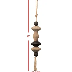 Decorative Accents-Kirkland's Home Neutral Southwest Wood Bead Tassel Brown/Black