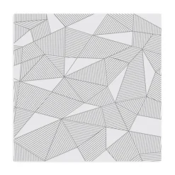 Wall Murals & Wall Decals-Kirkland's Home Nobel Geometry Peel And Stick Wall Mural Black/White