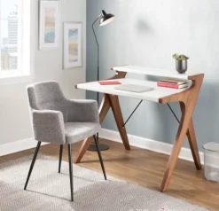 Dining Chairs-Kirkland's Home Noise Midcentury Dining Chairs, Set Of 2 Gray