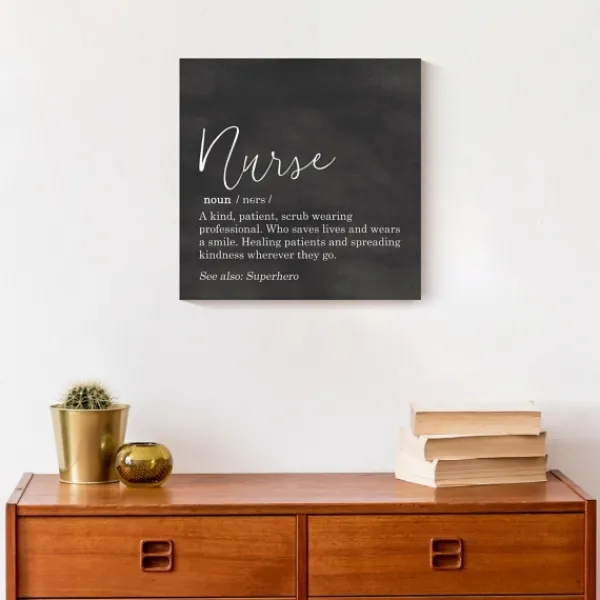Wall Quotes & Signs-Kirkland's Home Nurse Definition Canvas Art Print Black