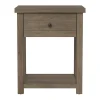 Accent & End Tables-Kirkland's Home Oak Bailie Wooden Side Table Brown
