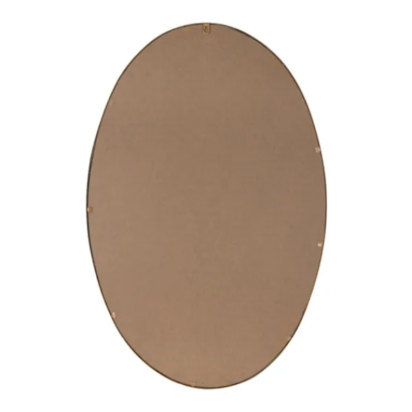 Decorative Mirrors-Kirkland's Home Oakland Oval Wall Mirror Gold