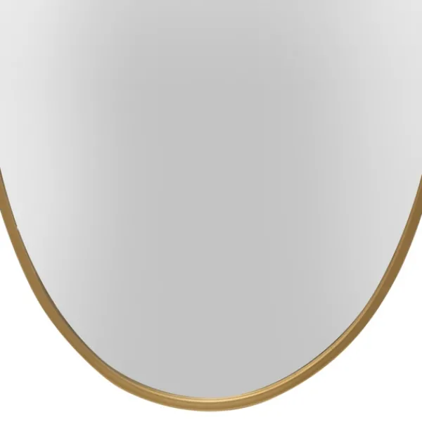 Decorative Mirrors-Kirkland's Home Oakland Oval Wall Mirror Gold
