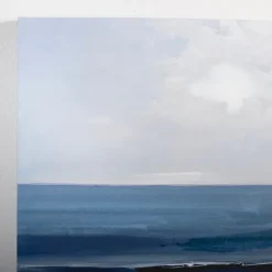 Canvas Art-Kirkland's Home Ocean Landscape Canvas Art Print Blue