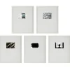 Gallery Wall Frames-Kirkland's Home Offset Mat 5X7 5-Pc. Gallery Wall Frame Set White