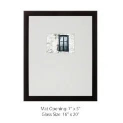 Gallery Wall Frames-Kirkland's Home Offset Mat 5X7 5-Pc. Gallery Wall Frame Set Black