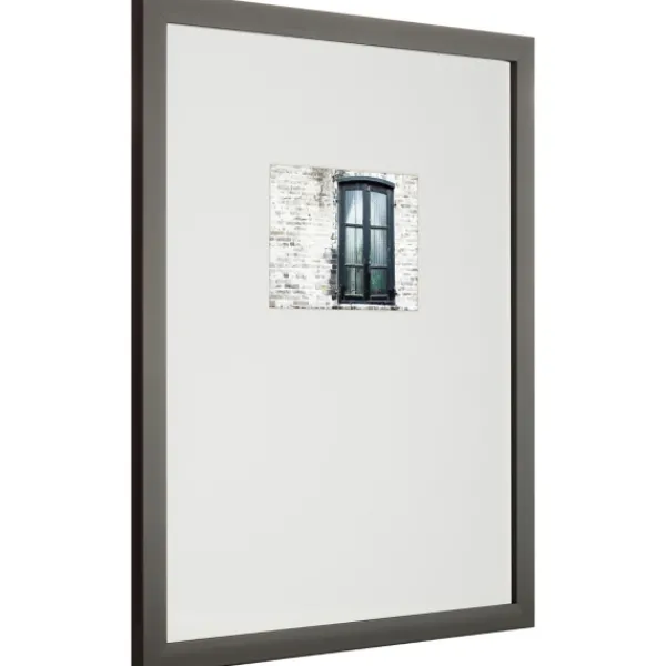 Gallery Wall Frames-Kirkland's Home Offset Mat 5X7 5-Pc. Gallery Wall Frame Set Black