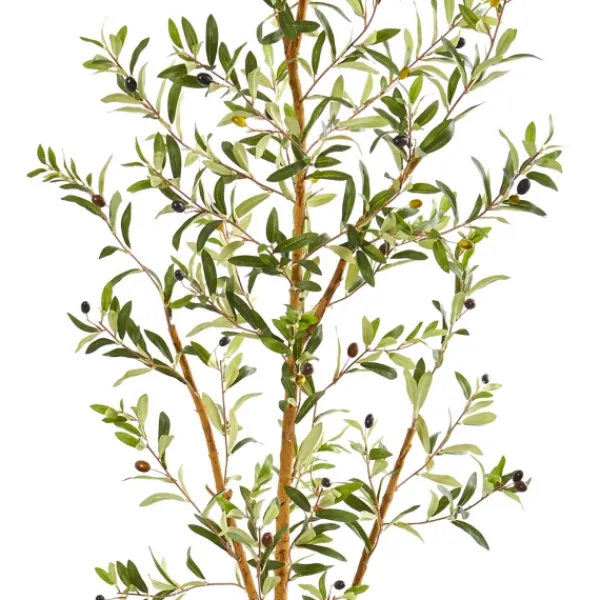 Trees & Topiaries-Kirkland's Home Olive Tree In Mossy Metal Planter