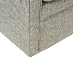 Accent Chairs-Kirkland's Home Olivia Oatmeal Swivel Accent Chair Ivory/Gray