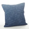 Pillows-Kirkland's Home Ombre Down Filled Square Throw Pillow Blue