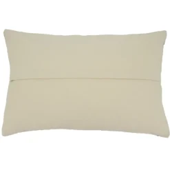 Pillows-Kirkland's Home Onyx Corded Line Stripe Lumbar Throw Pillow Black/Gray/White