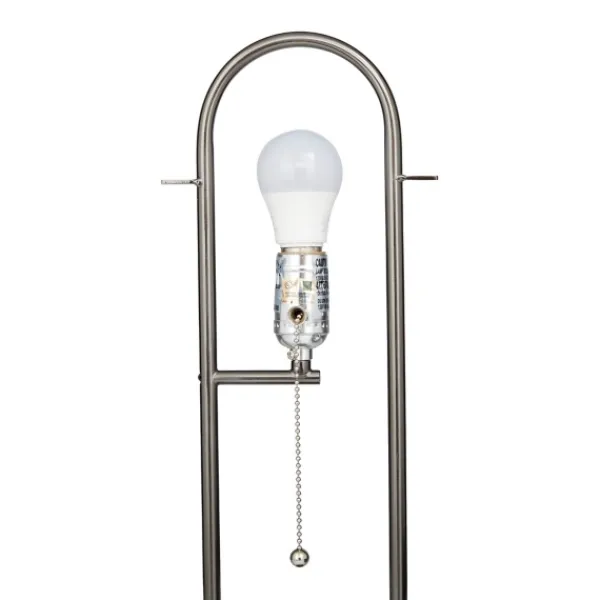 Table Lamps-Kirkland's Home Open Metal Loop Table Lamp Black