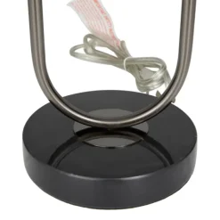 Table Lamps-Kirkland's Home Open Metal Loop Table Lamp Black