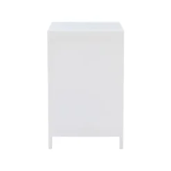 Accent & End Tables-Kirkland's Home Open Shelf Wood Accent Table White