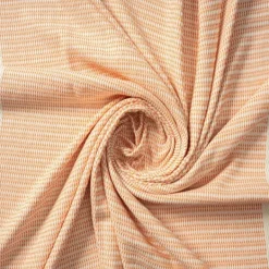 Blankets & Throws-Kirkland's Home Orange And White Stripes Cotton Throw Orange/White