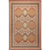 Outdoor Rugs-Kirkland's Home Orange Diamond Nile Indoor/Outdoor Area Rug, 4X7 Orange/White